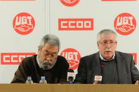 Toxo y Mndez en la rueda de prensa