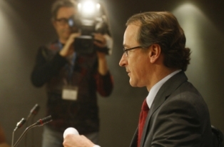 Rueda de prensa de Alfonso Alonso