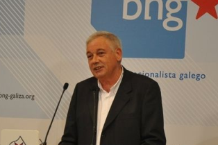 El portavoz nacional del BNG, Guillerme Vzquez