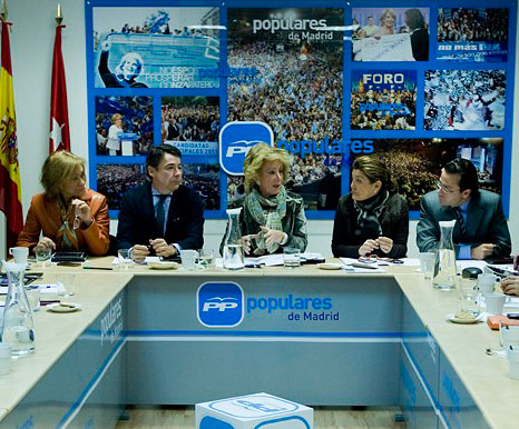 Comit de direccin del Partido Popular de Madrid