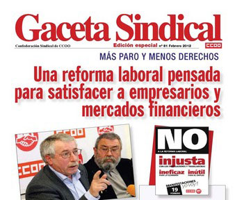 Gaceta sindical especial 81