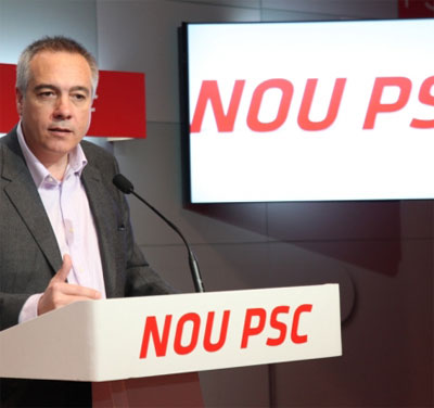 El primer secretario del PSC, Pere Navarro
