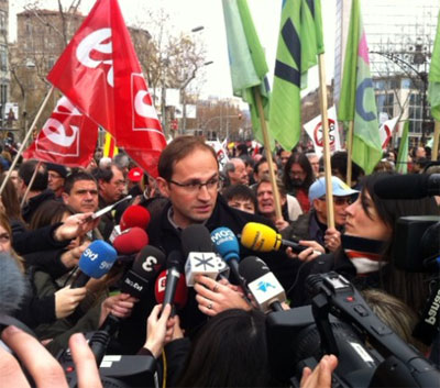 Noticia de Politica 24h: ICV advierte que la reforma laboral llevar hacia un escenario de degradacin econmica y social 