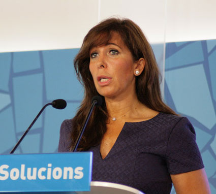 La presidenta del PPC, Alicia Snchez-Camacho