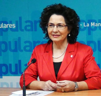 La portavoz del PP de Castilla-La Mancha y senadora, Carmen Riolobos