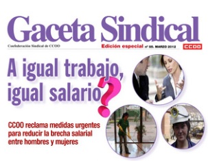 Noticia de Politica 24h: CCOO reclama medidas urgentes para reducir la brecha salarial entre hombres y mujeres