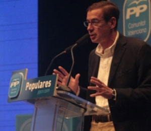 El secretario general del Partido Popular de la Comunitat Valenciana, Antonio Clemente