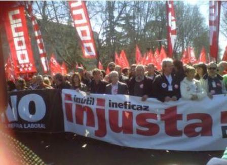 Centenares de miles de ciudadanos dicen NO a la #reformalaboral