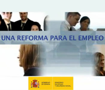 Noticia de Poltica 24h: El ministerio de Empleo y Seguridad Social explica en un vdeo la nueva reforma laboral 