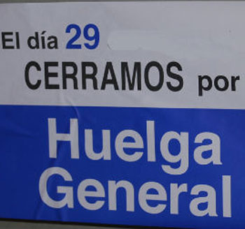 Noticia de Politica 24h: Acuerdo de servicios mnimos de transporte para la huelga general del prximo 29 de marzo 