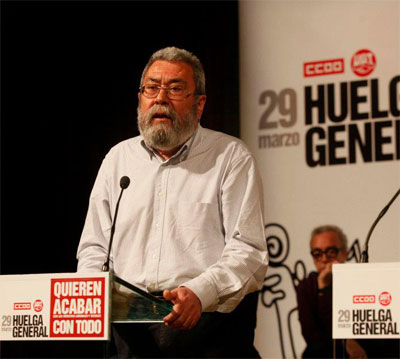 El Secretario General de UGT, Cndido Mndez