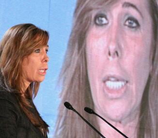 La presidenta del PP de Catalua, Alicia Snchez-Camacho