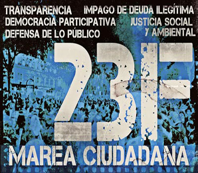 Noticia de Politica 24h: Falange Auténtica ante la convocatoria “marea ciudadana” para el próximo día 23 de febrero en toda España 