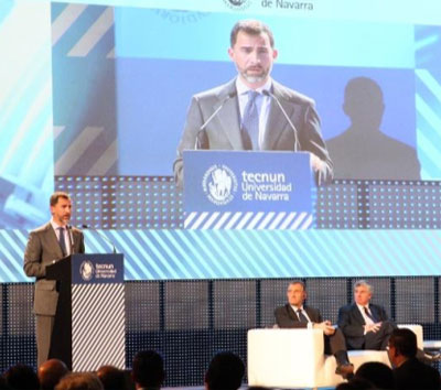 Noticia de Politica 24h: El Príncipe de Asturias inaugura el Foro del Empleo 2013 “Innovación y emprendizaje, motores del empleo”