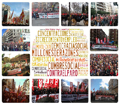 Noticia de Politica 24h: #10M > Rotunda expresin de rechazo a las polticas del Gobierno
