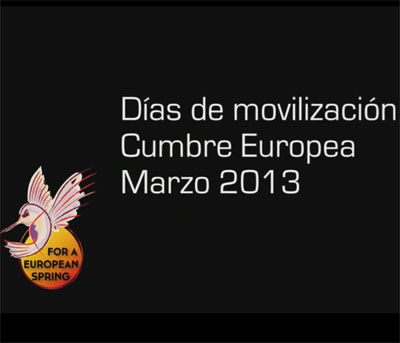 Noticia de Politica 24h: Por la Europa de las personas. Contra la Europa de los mercados. Semana de lucha 11-17 Marzo 