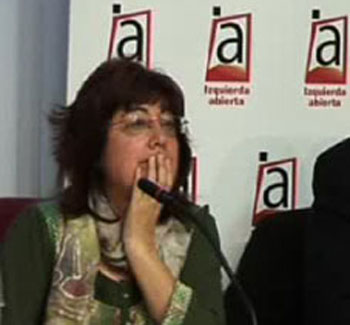 Montserrat Muoz inaugurando la Jornada de debate