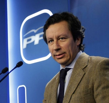 El vicesecretario de Organizacin y Electoral del PP, Carlos Floriano