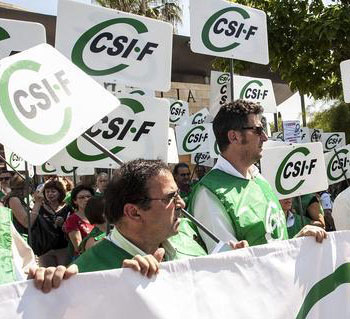 Noticia de Politica 24h: CSI-F: Administracin, Sanidad y Educacin saldan el primer trimestre del ao con 15.000 ocupados menos