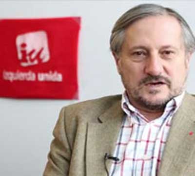  El eurodiputado de Izquierda Unida, Willy Meyer