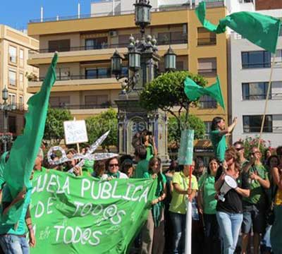 Noticia de Politica 24h: FACUA: Las organizaciones sociales andaluzas apoyan la huelga general de la enseanza del 9 de mayo