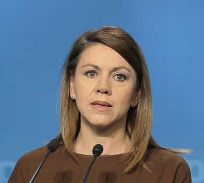 La secretaria general del Partido Popular, Mara Dolores de Cospedal