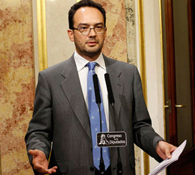 Antonio Hernando, Secretario de Relaciones Institucionales del PSOE y diputado