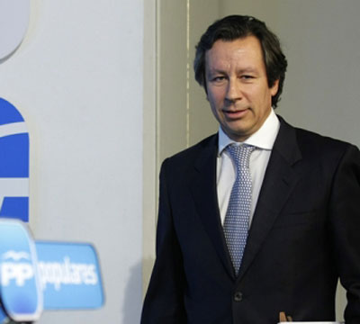 El vicesecretario de Organizacin y Electoral del PP, Carlos Floriano