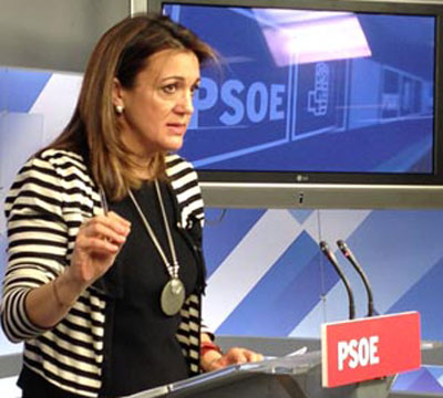 La portavoz del Grupo Socialista, Soraya Rodrguez