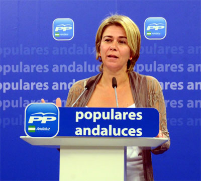 La portavoz de Empleo del Grupo Popular en el Parlamento de Andaluca, Teresa Ruiz Sillero - See more at: http://ppandaluz.es/ruiz-sillero-el-bipartito-estatico-anquilosado-y-contrarreformista-es-el-que-ha-llevado-a-andalucia-a-liderar-el-desempleo/#
