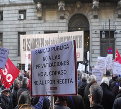 Noticia de Politica 24h: CCOO denuncia que la fragmentacin y el deterioro del sistema sanitario pblico obedecen a una decisin poltica