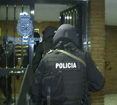 Noticia de Politica 24h: La Policía Nacional detiene a 16 personas en la mayor operación contra una 