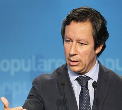 El vicesecretario de Organizacin y Electoral del PP, Carlos Floriano