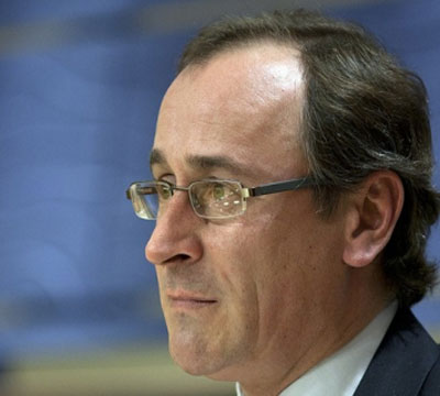 El portavoz del Grupo Popular en el Congreso, Alfonso Alonso