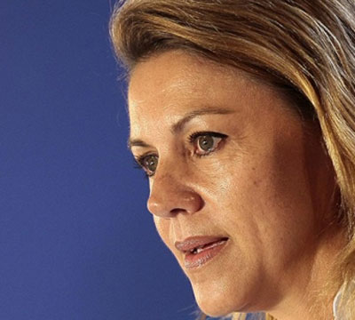 La secretaria general del Partido Popular, Mara Dolores de Cospedal