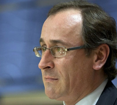 El portavoz del Grupo Popular en el Congreso, Alfonso Alonso