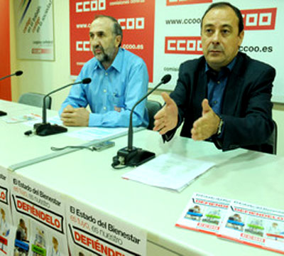 Noticia de Politica 24h: CCOO presenta la campaa en defensa del Estado de bienestar 