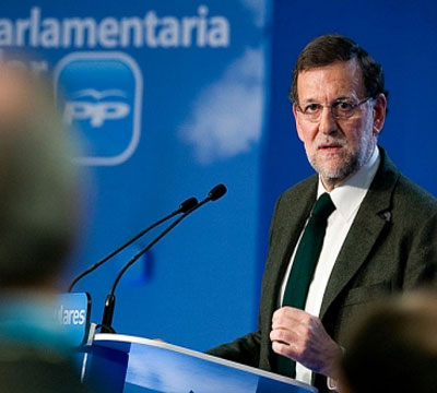Mariano Rajoy en la clausura de la 20 interparlamentaria Popular
