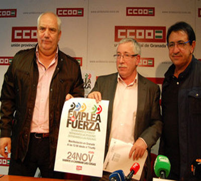 Noticia de Politica 24h: CCOO. Toxo llama a los ciudadanos a movilizarse porque 