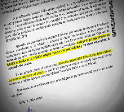 Noticia de Politica 24h: FACUA ve lamentable que la DGT acte al servicio de los fabricantes al publicitar la compra de coches