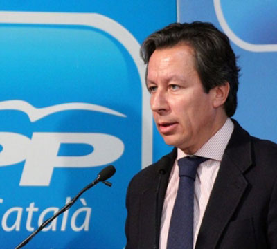 Carlos Floriano preside la reunin de la Junta Directiva del PP de Tarragona