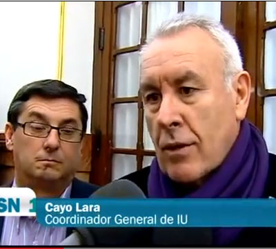 Noticia de Politica 24h: Cayo Lara: 