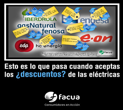 Noticia de Politica 24h: Esto es lo que pasa cuando aceptas los descuentos? de las elctricas