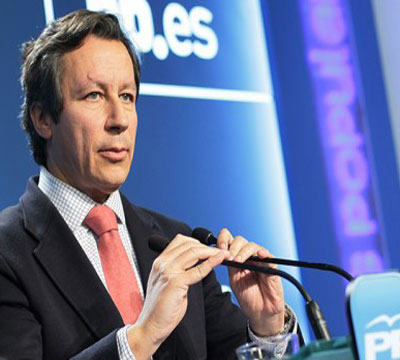 El vicesecretario de Organizacin y Electoral del PP, Carlos Floriano