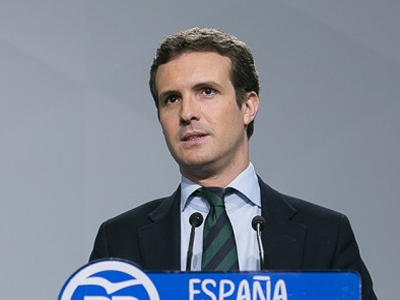 El vicesecretario de Comunicación del Partido Popular, Pablo Casado